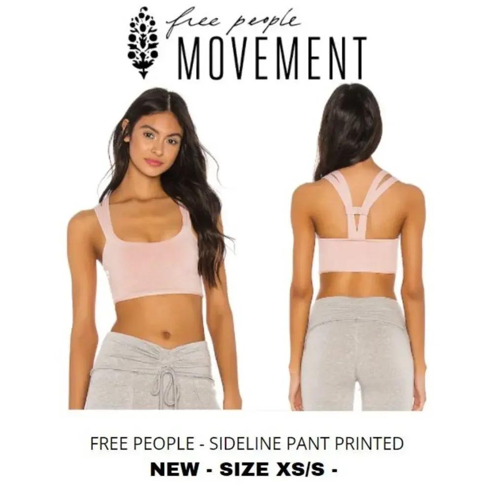 NWT - FREE PEOPLE MOVEMENT on the radar bra sz xs/s